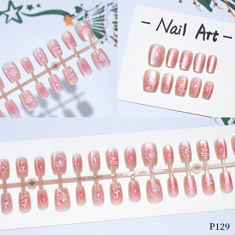Urlaubs-Themen Press-On Nagelkunstset Karnz