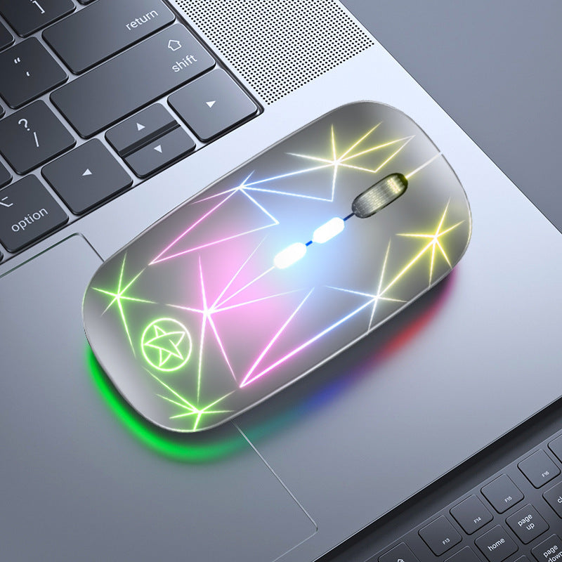 Bluetooth Gaming-Maus mit Dual-Modus und Rgb-Beleuchtung Karnz