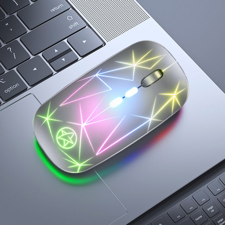 Bluetooth Gaming-Maus mit Dual-Modus und Rgb-Beleuchtung Karnz