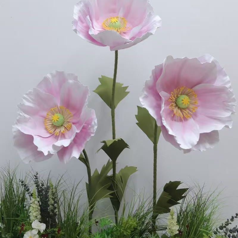Elegante große Papierblumenanordnung