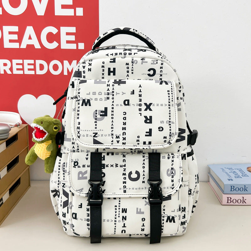Grafikdruck-Rucksack Karnz