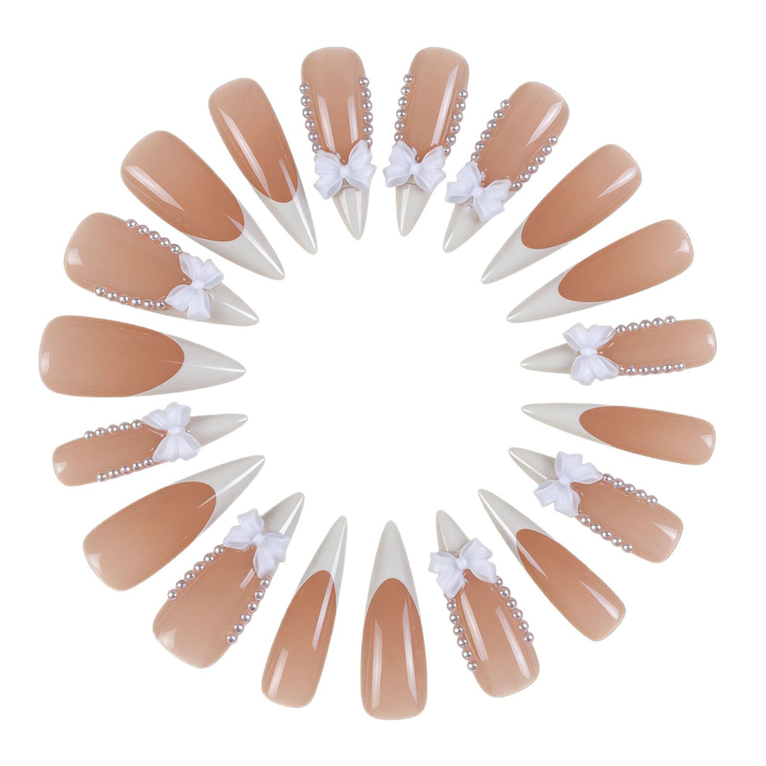 Elegante Premium Dekorative Nagelverzierungen Karnz