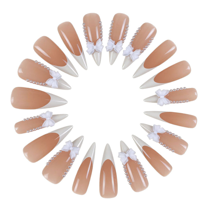 Elegante Premium Dekorative Nagelverzierungen Karnz