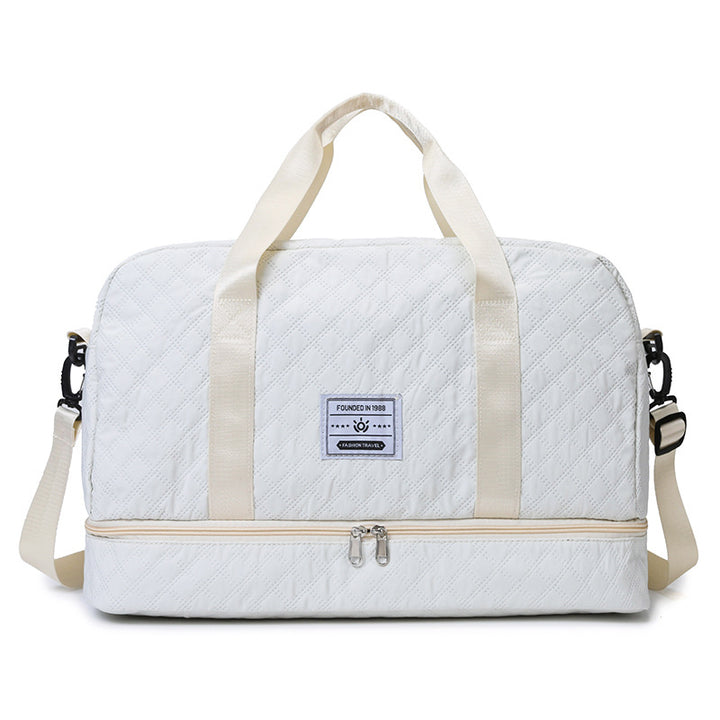 Stylische gesteppt Reis Duffle Bag Karnz