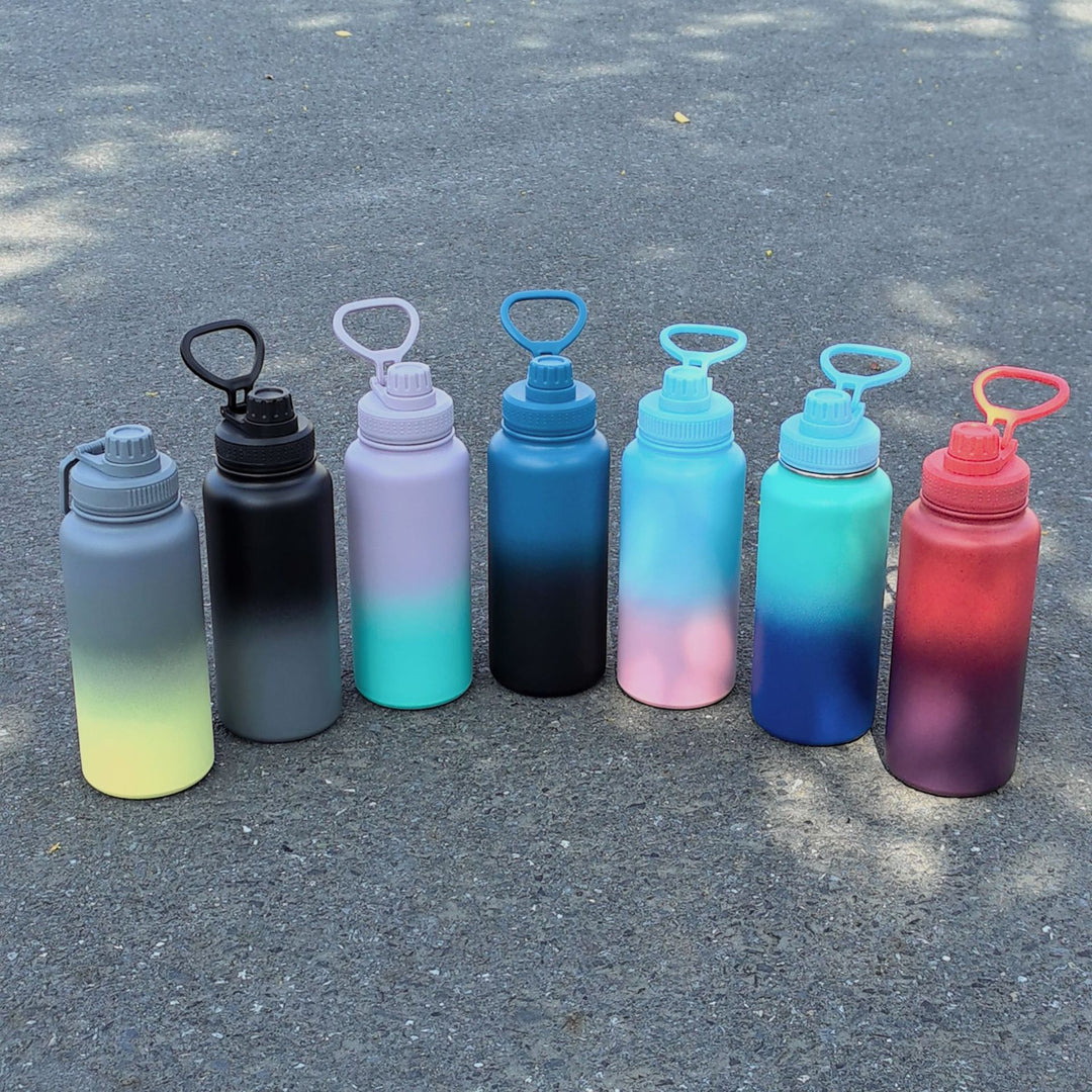 Damen Sportliche Trinkflasche Karnz