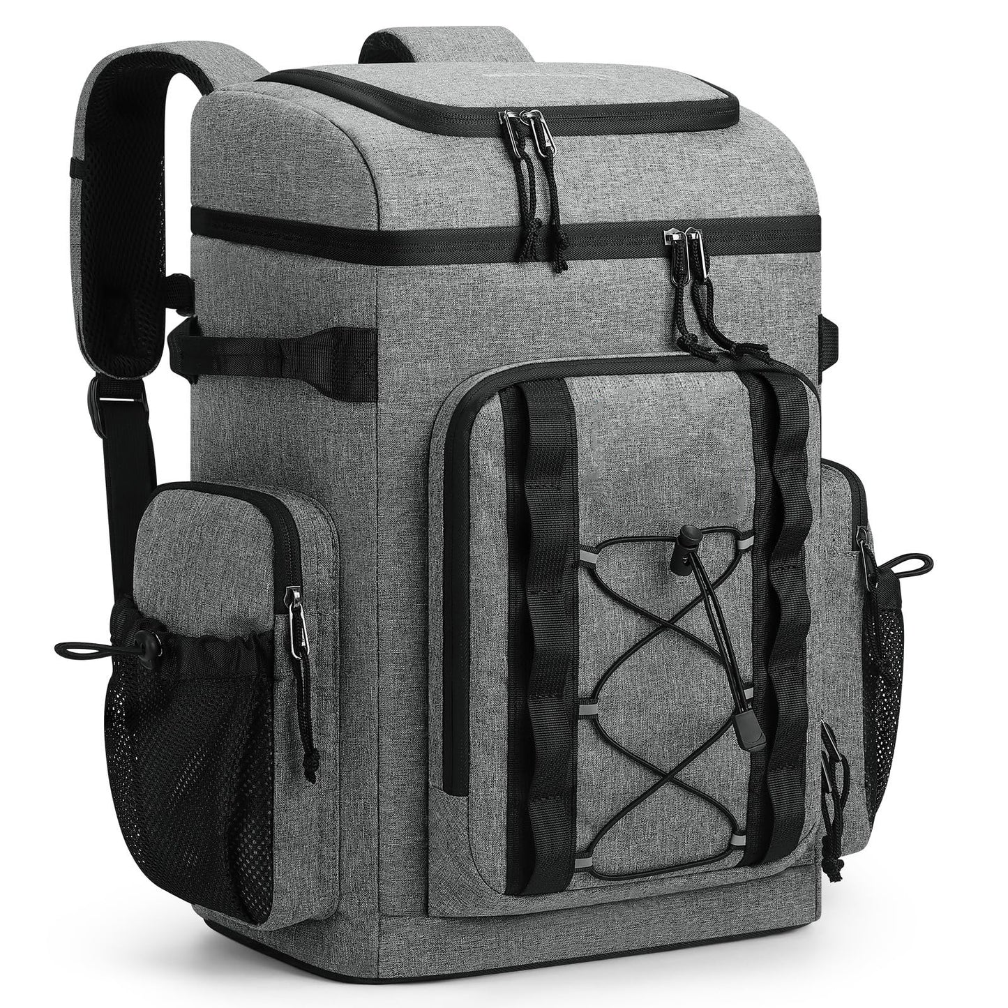 Unisex Multifunktionaler Rucksack mit isolierten Fächern und praktischen Seitentaschen Karnz