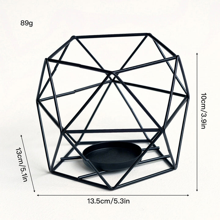 Geometrischer Kerzenhalter Karnz