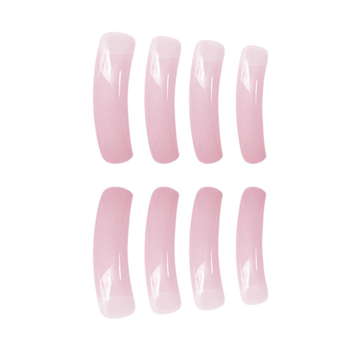 Premium Lange Transparente Press-On Nagelverlängerungen Karnz