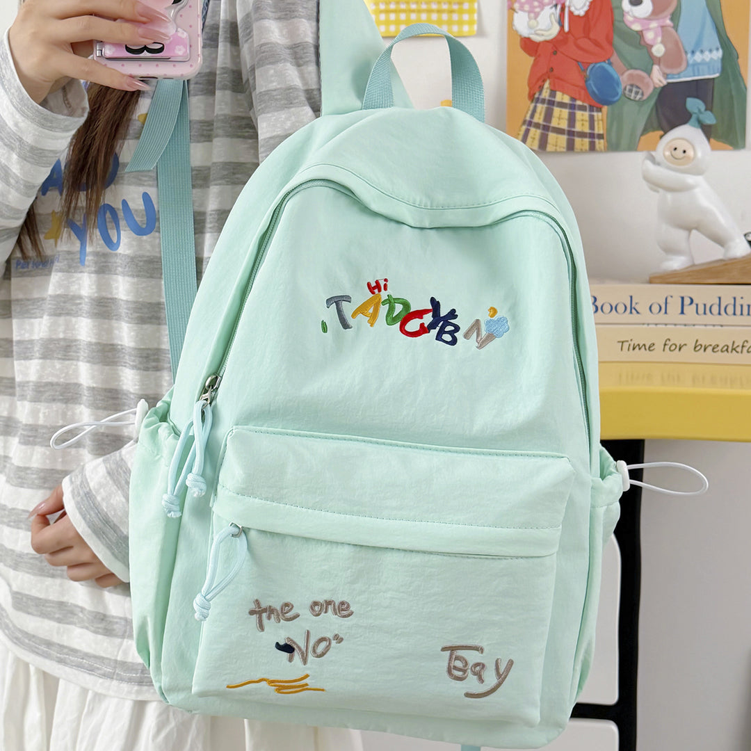 Stylische gestickte Rucksack Karnz