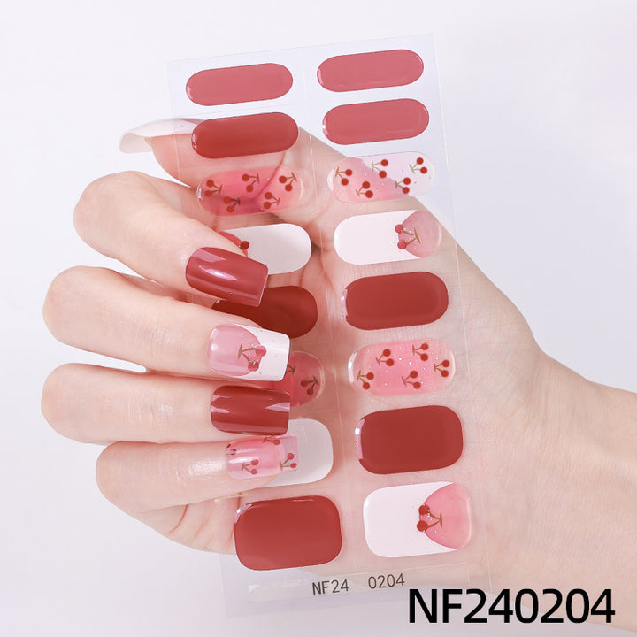 Elegante Gel-Nagel-Wickel