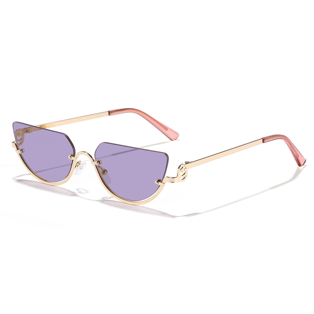 Damen Design-Sonnenbrille mit innovativem Cat-Eye-Rahmen Karnz
