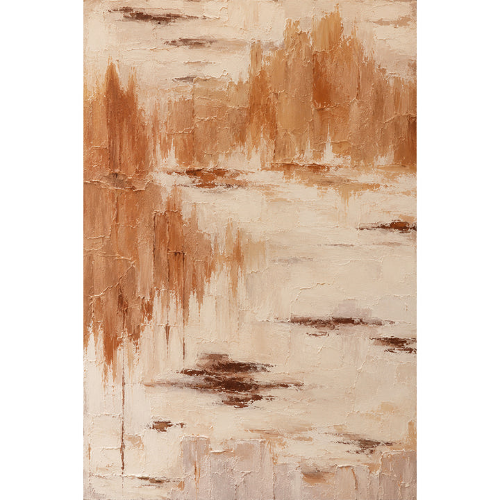 Texturiertes Abstract Leinwandkunst-Druck für Wände