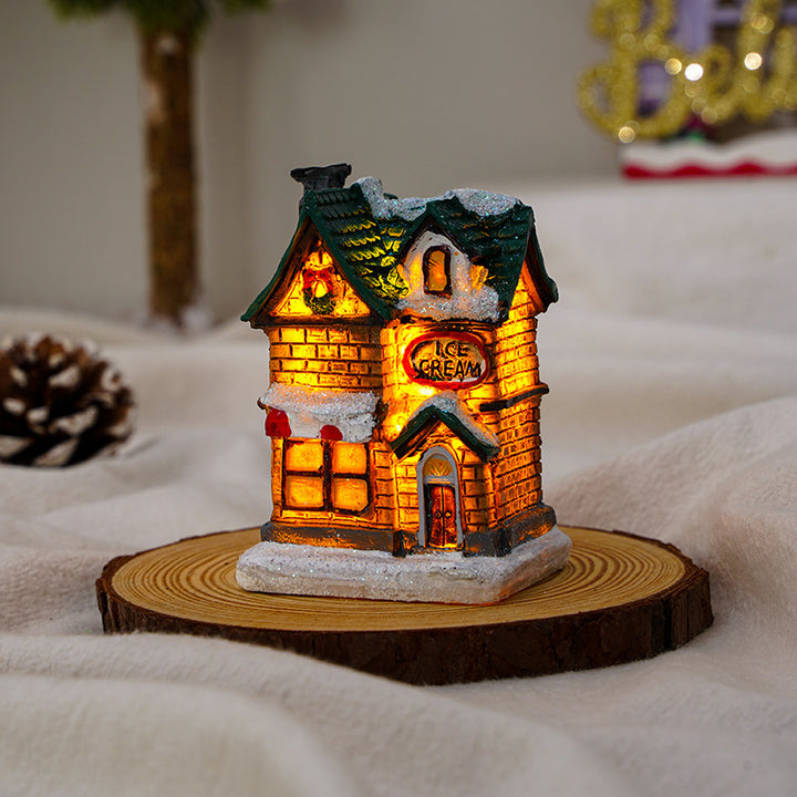Beleuchtete Weihnachtsdekorationsfigur Karnz