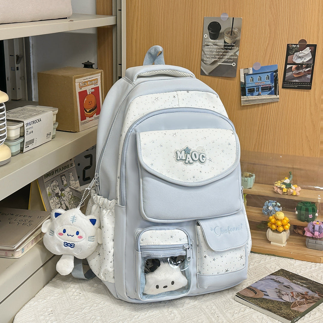 Dekorativer Plüsch Charakter Rucksack Karnz