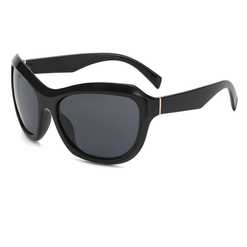 Damen Sonnenbrille mit eleganten größeren Gläsern Karnz
