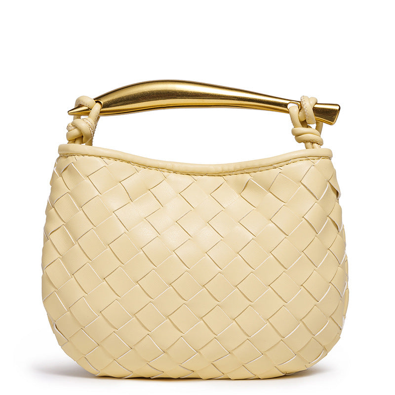 Stilvolle geflochtene Handtasche Karnz