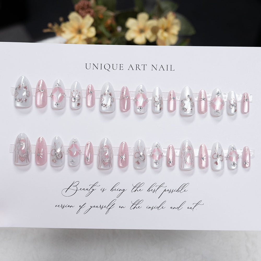 Dekoratives Press-On Nagelset  1791110837