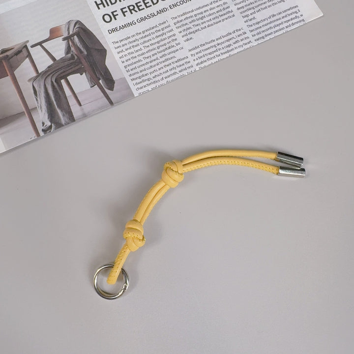 Stylischer Leder-Schlüsselanhänger Halter Karnz