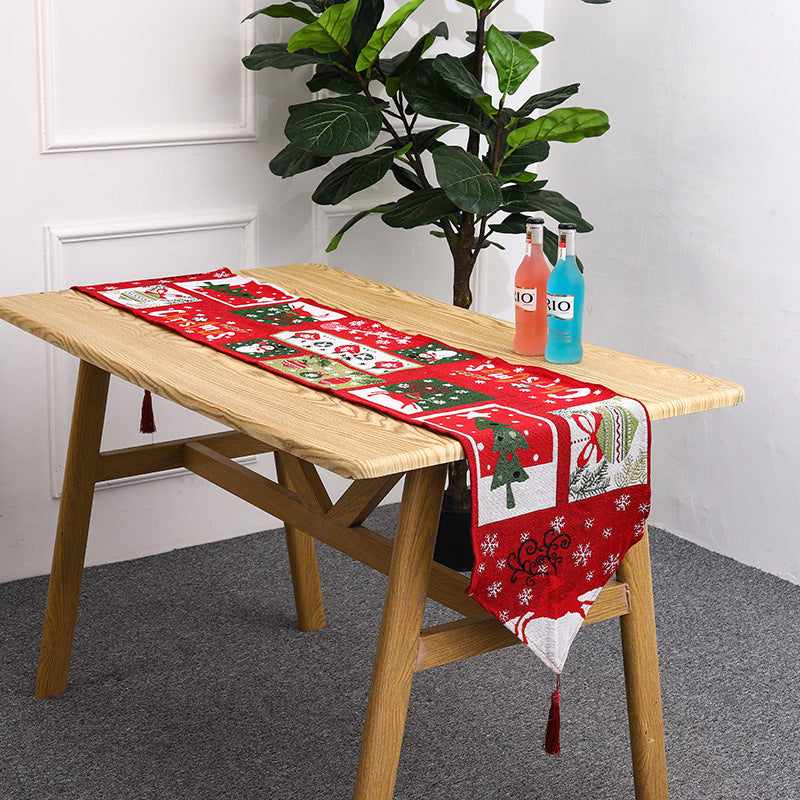 Weihnachts Tischläufer mit Rentier-Motiv Karnz