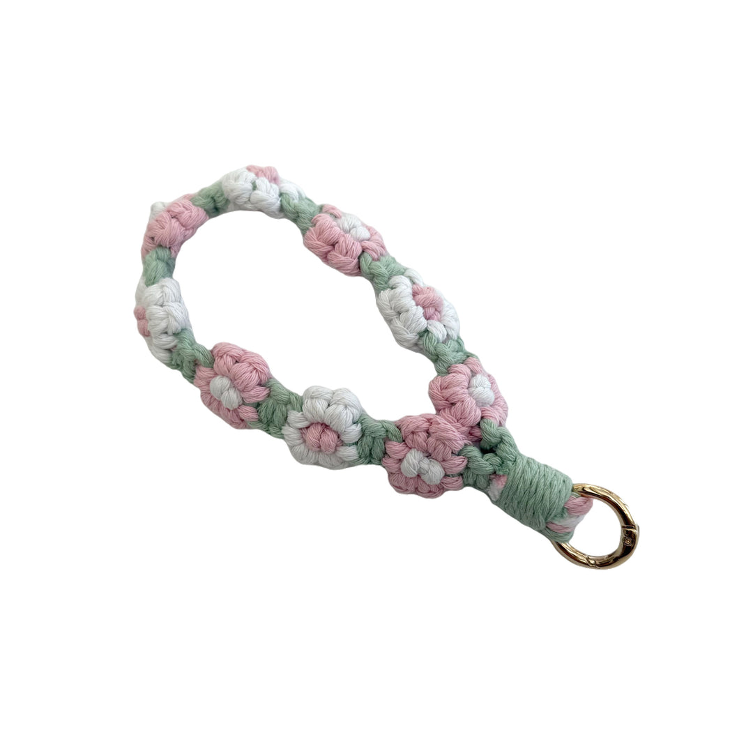 Floral Makramee Schlüsselanhänger Halter Karnz