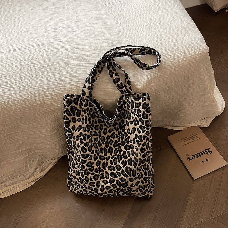Chic Leopardenmuster Tote Bag