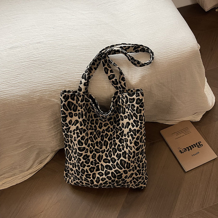 Chic Leopardenmuster Tote Bag