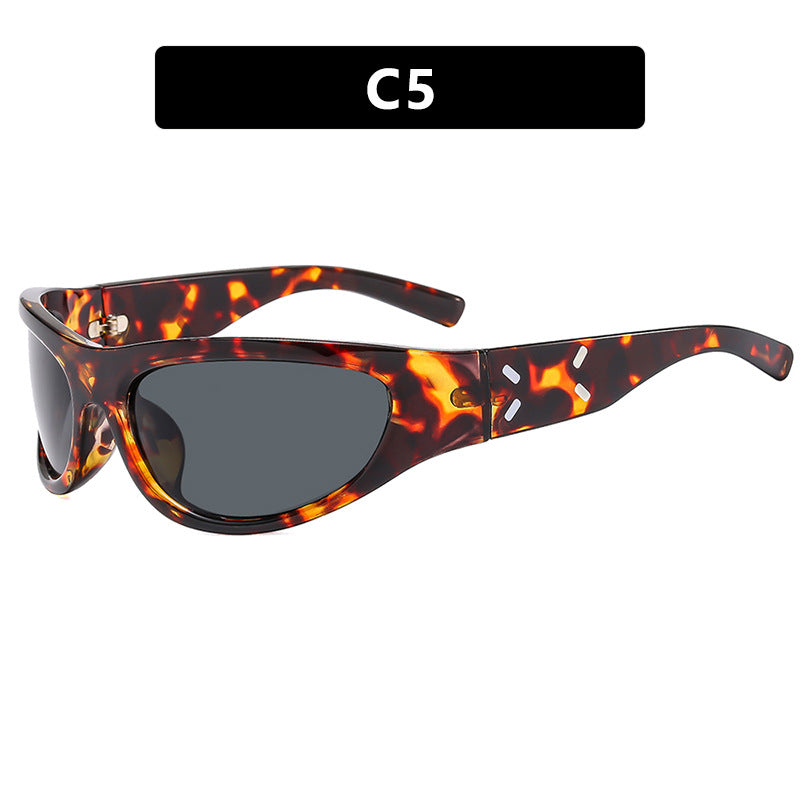 Damen Sportsonnenbrille mit ergonomischem Design und polarisierten Gläsern Karnz