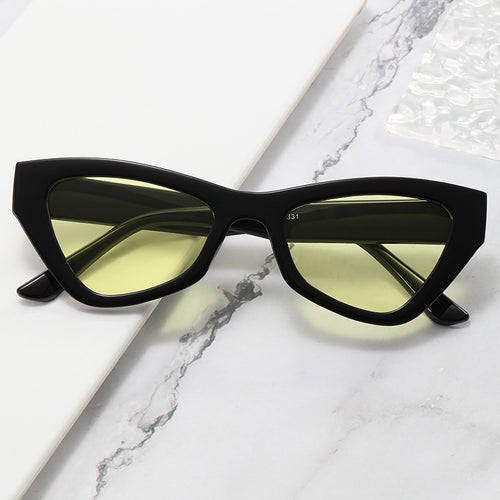Damen trendige Cat-Eye Sonnenbrille Karnz