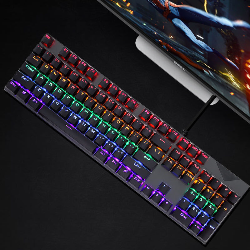 Gaming-Tastatur mit Anpassbarer Rgb-Hintergrundbeleuchtung Karnz
