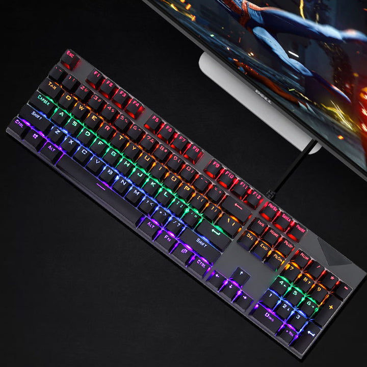 Gaming-Tastatur mit Anpassbarer Rgb-Hintergrundbeleuchtung Karnz