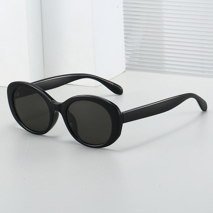 Damen modische Sonnenbrille mit stilvollem Schildpatt-Muster Karnz
