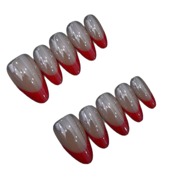 Trendige Gradient Stiletto Presse-Nägel