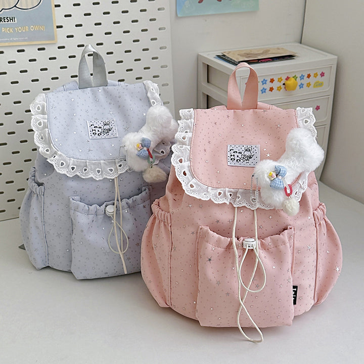 Charmanter Sternmuster-Rucksack Karnz