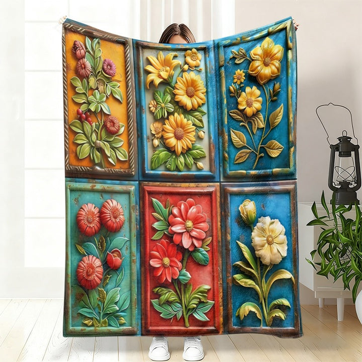 Dekorative Florale Kunstwurfdecke