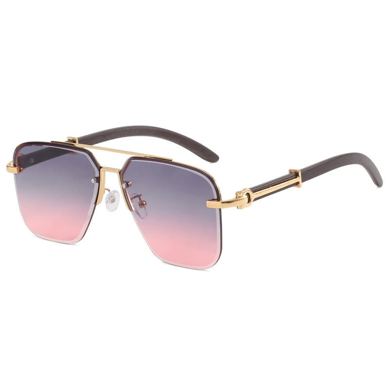 Damen Stilvolle Sonnenbrille im eleganten Metallrahmen Karnz