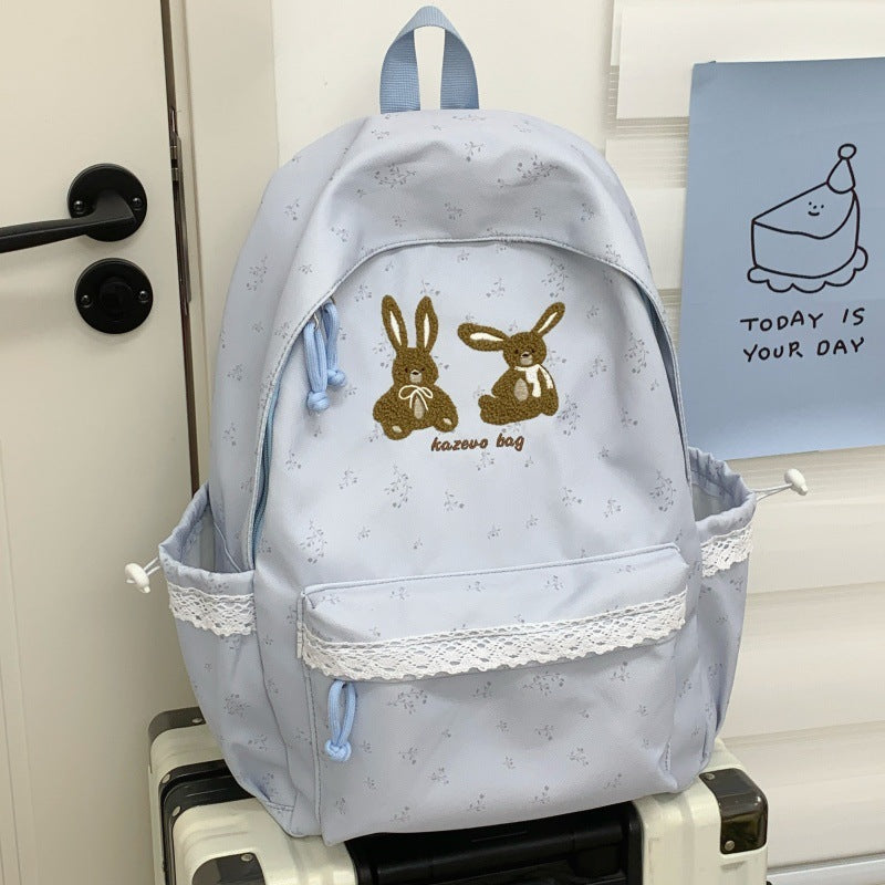 Cute Bunny-Themed Casual Backpack Karnz