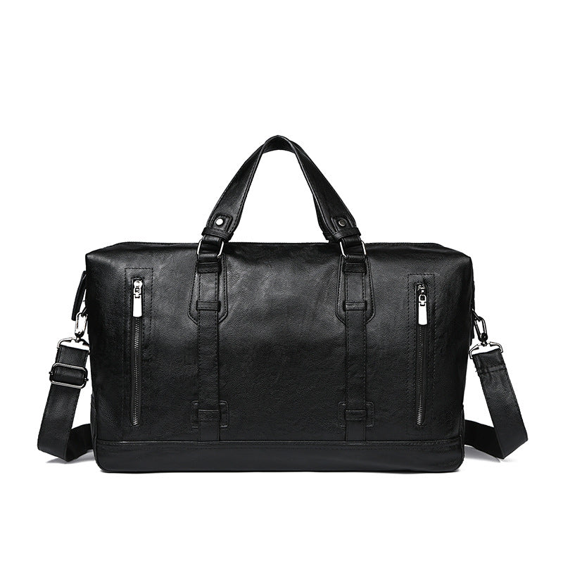 Premium Leder Wochenend-Duffel Bag Karnz