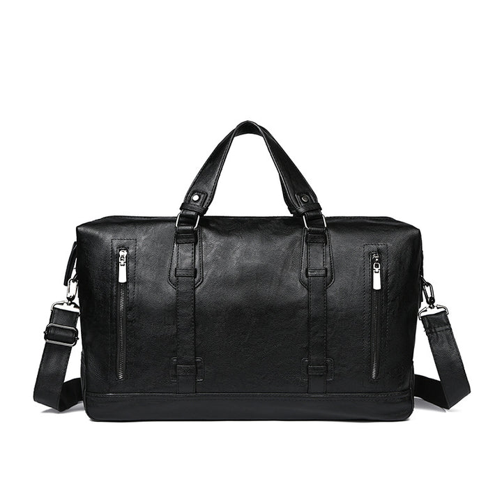 Premium Leder Wochenend-Duffel Bag Karnz