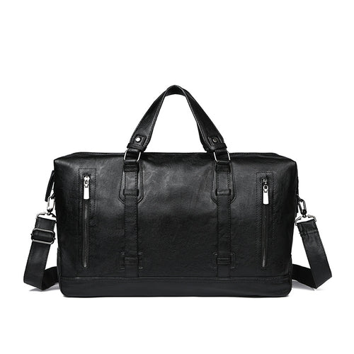 Premium Leder Wochenend-Duffel Bag Karnz