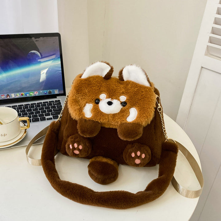 Plüsch Roter Panda Rucksack