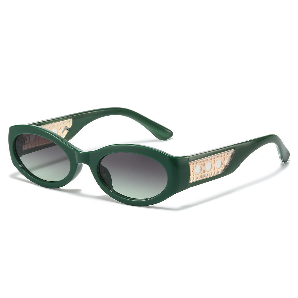 Vintage-inspirierte Katzenaugen-Sonnenbrille Karnz 1787812507
