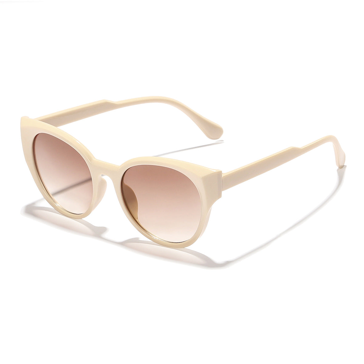 Damen stilvolle Sonnenbrille mit elegantem Transparentrahmen Karnz