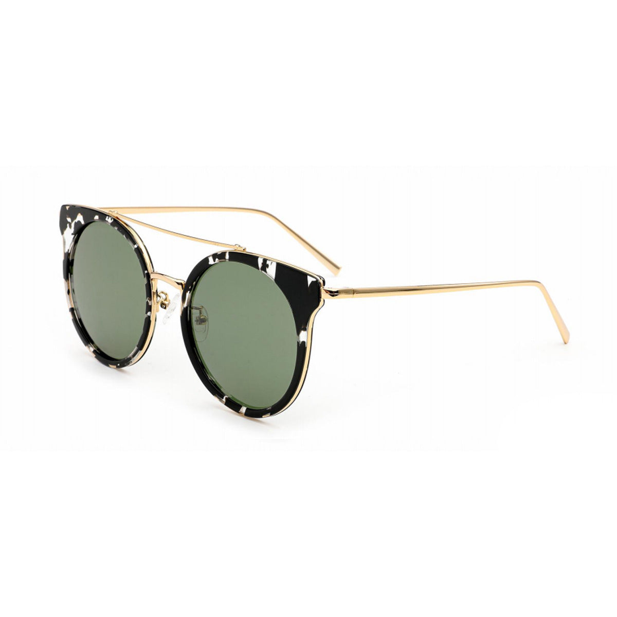 Damen modische Sonnenbrille mit innovativem Cat-Eye-Rahmen und hochwertigen Gläsern Karnz