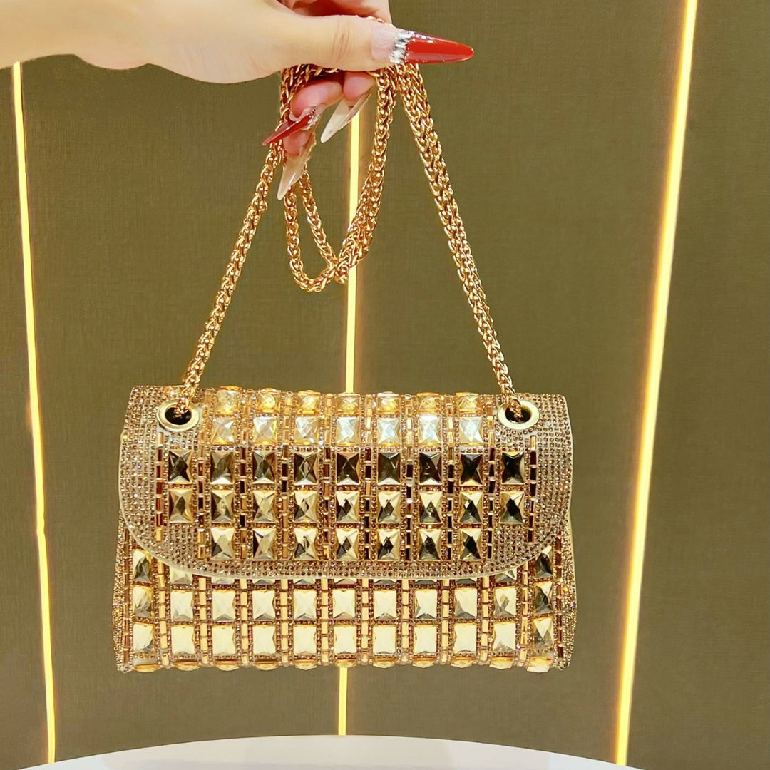 Glamorous Ketten-Verbund Abend-Clutch