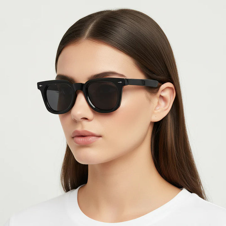 Damen Modische Sonnenbrille im eleganten Retro-Stil Karnz