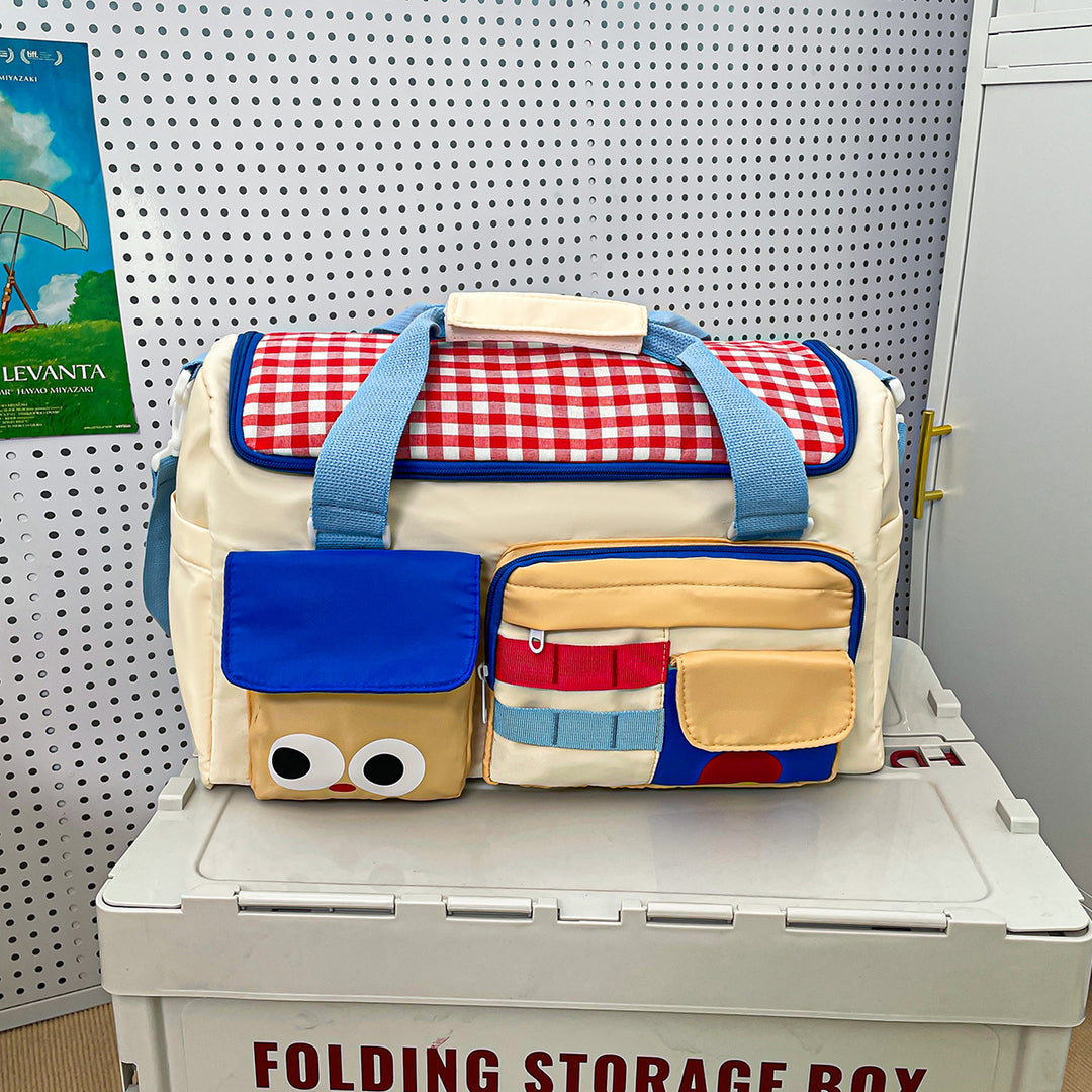 Stylische Mehrfach-Taschen Reisetasche Karnz