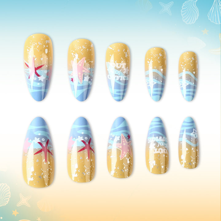 Themed Press-On Nail Art Karnz