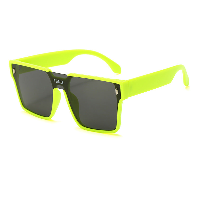 Damen modische quadratische Sonnenbrille mit robustem Rahmen und hohem Tragekomfort Karnz