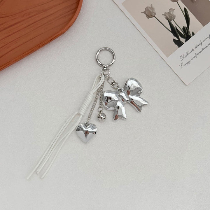Eleganter Bogen Charm Schlüsselanhänger Karnz