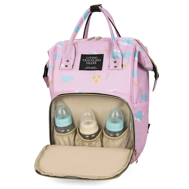 Verspielter Druck Wickelrucksack Karnz